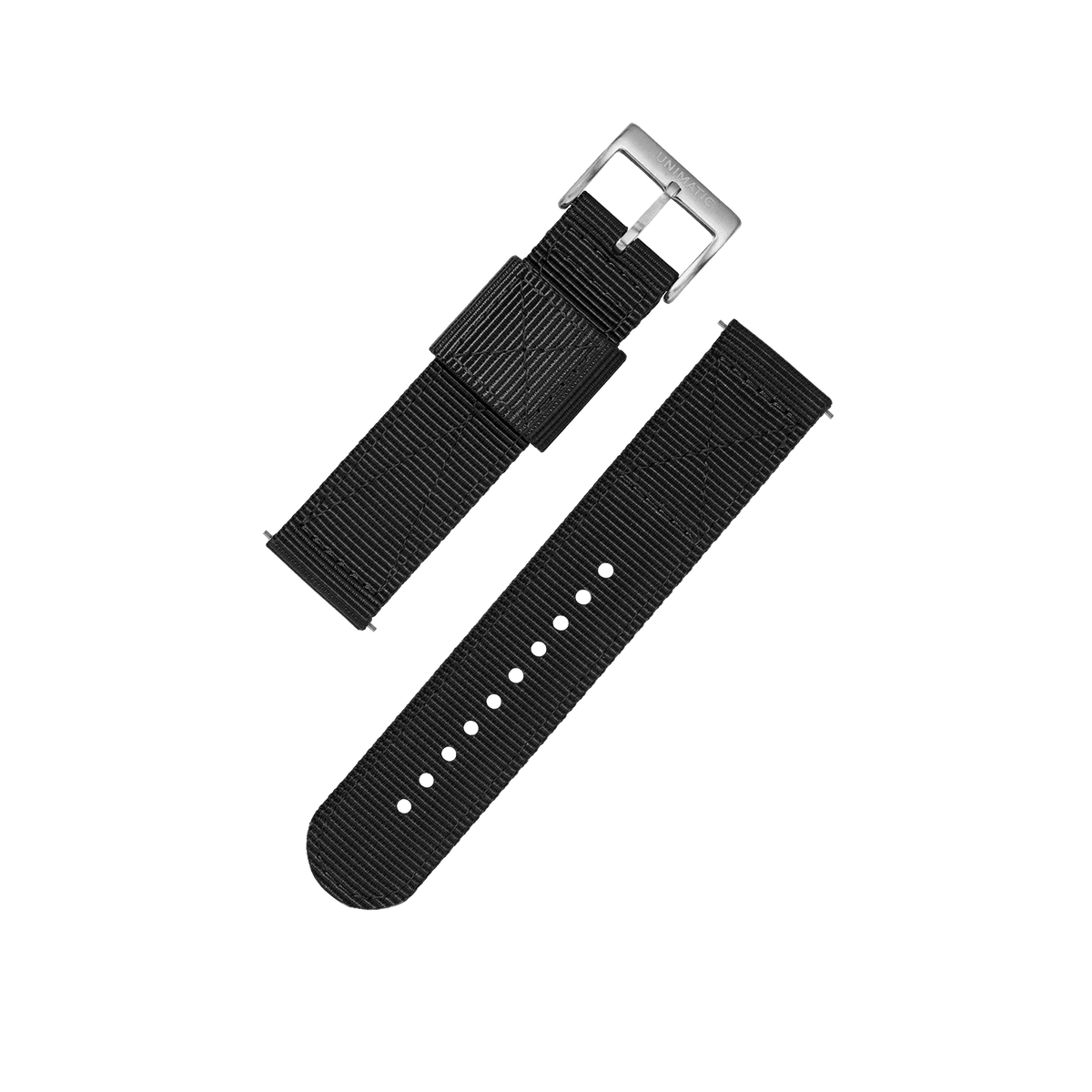 Two-Piece Nylon Fabric Strap